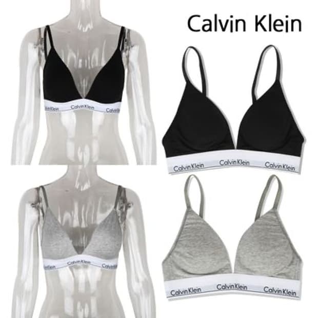 캘빈클라인 트라이앵글 브라