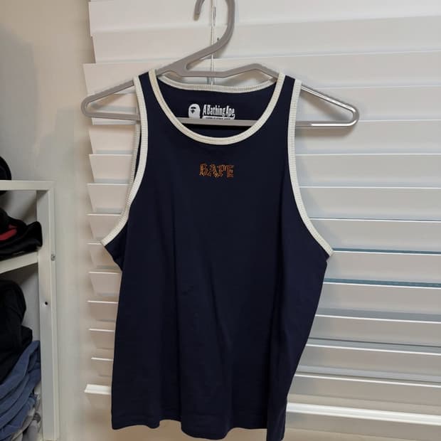 베이프 나시 탱크탑