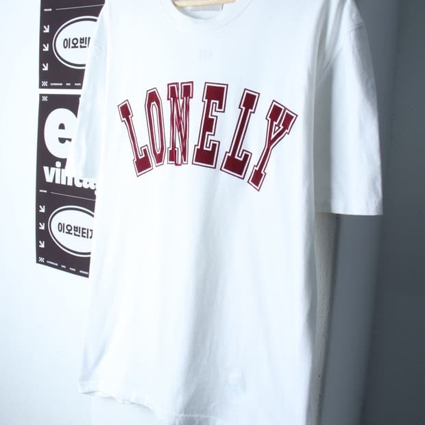 (M-XL) 노앙 반팔 티셔츠 시그니처 로고 화이트 올드스쿨-H32547