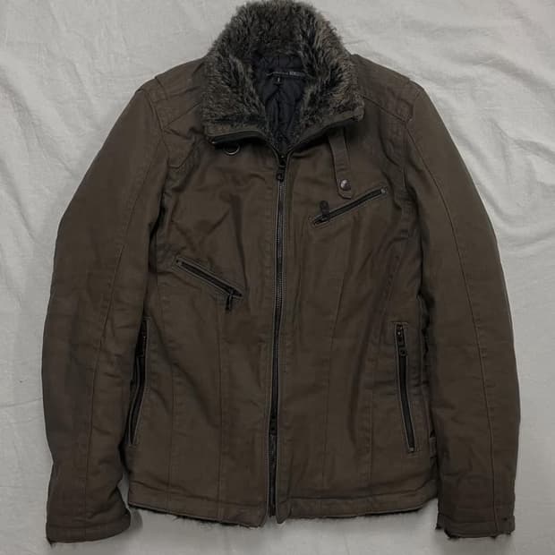 SCHLUSSEL Heavy cotton waxed work jacket