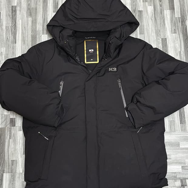 K2 블랙 패딩 kmw24527Z106