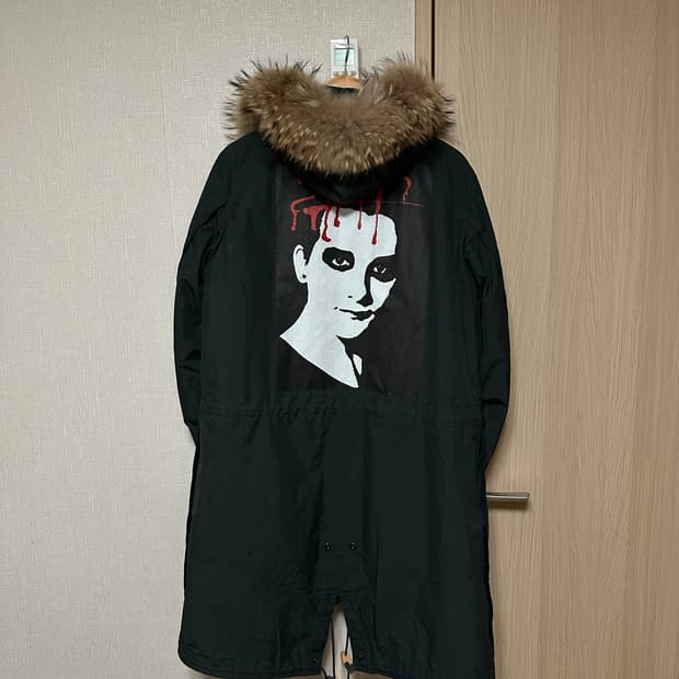 언더커버 15AW 슬래쉬 피쉬테일 파카