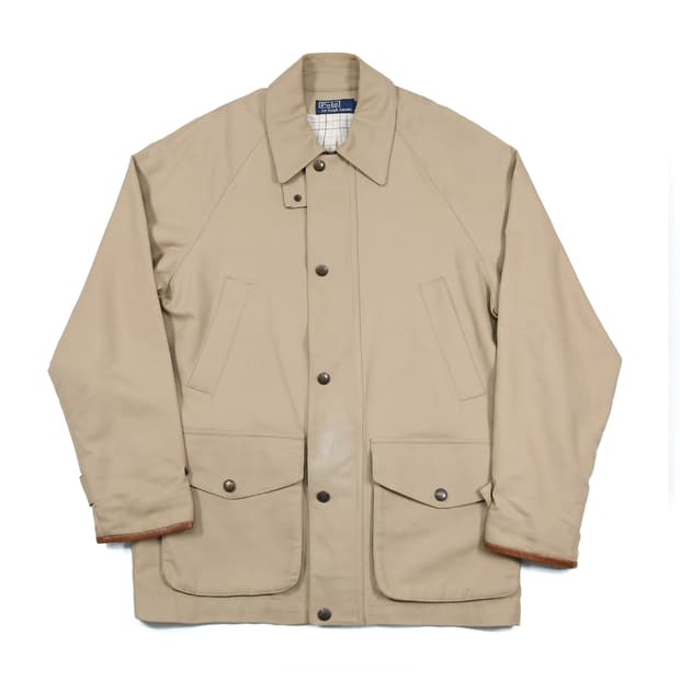 폴로 랄프로렌 초어자켓 사파리 M (100~105) 가죽카라