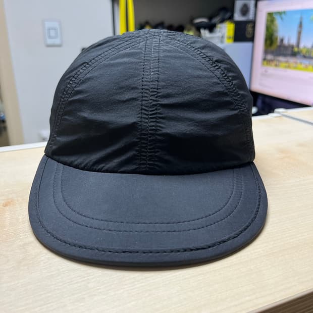 살로몬 블랙 나이론 캡
