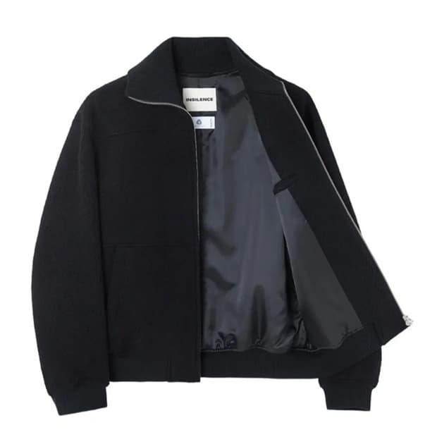 인사일런스 헤비 울 붐버 자켓