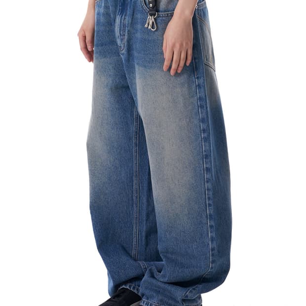 아캄 페이퍼드 데님 팬츠 2size