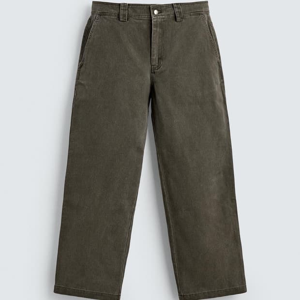 자라 워싱 바지