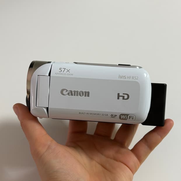 [풀박스] 캐논 iVIS HF R52 화이트 (R500)