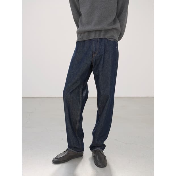 오라리 25 와이드 데님 팬츠 (34)