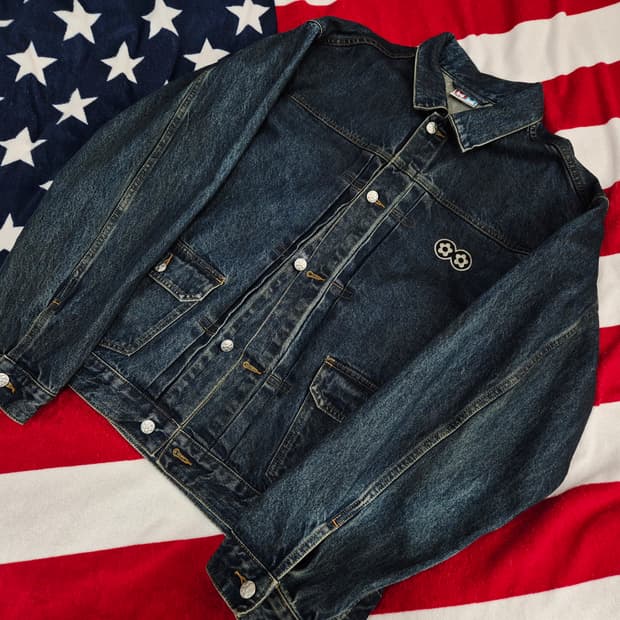 VANDYTHEPINK 반디더핑크 위스턴 데님 자켓