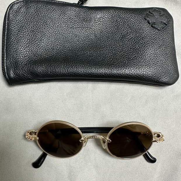 크롬하츠 울피 A 금장 장식 선글라스