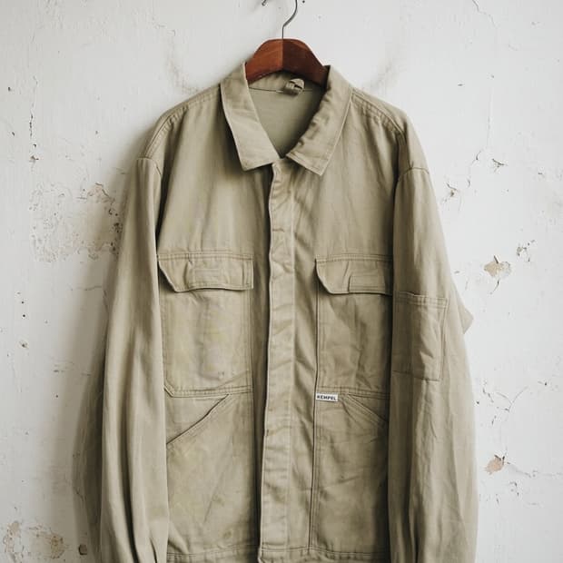 KEMPEL Herringbone Work Jacket