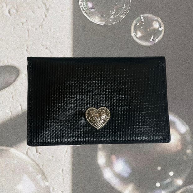 카네이테이 지갑 METAL HEART CARD WALLET