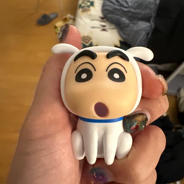 짱구피규어+파우치