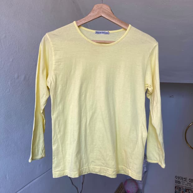 Fruit of the Loom 빈티지 롱슬리브