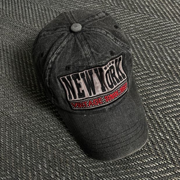 페랑 NEWYORK 빅로고 뉴스보이 볼캡 y 4601