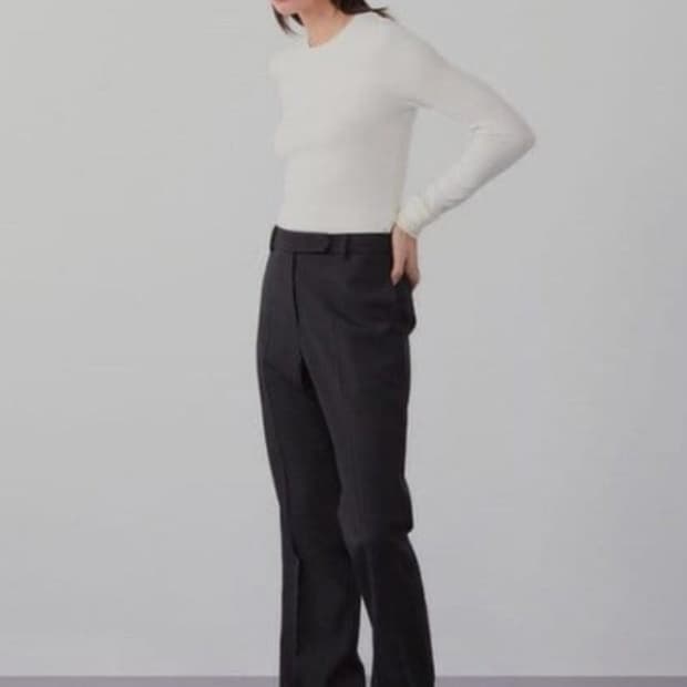 인스턴트펑크 일자 스트릿 슬랙스팬츠 23FW