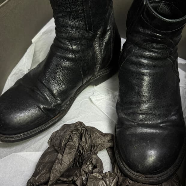 릭오웬스 사이드집업 부츠 41