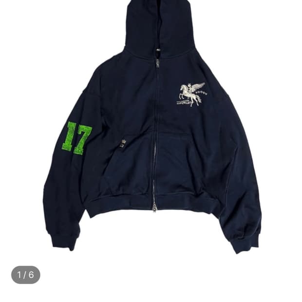 파코서플라이 후드집업 네이비 1