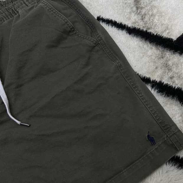 [XL]폴로랄프로렌 클래식핏 코튼 반바지/카키