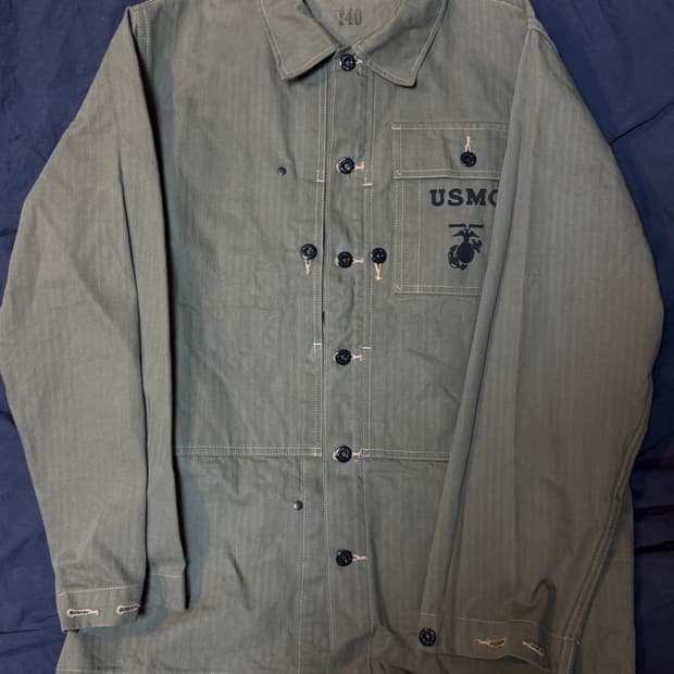 버즈릭슨 USMC 헤링본 재킷