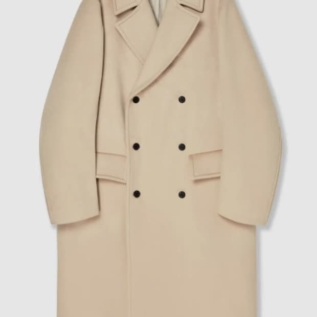 애프터프레이 셔먼 롱코트 옐로우