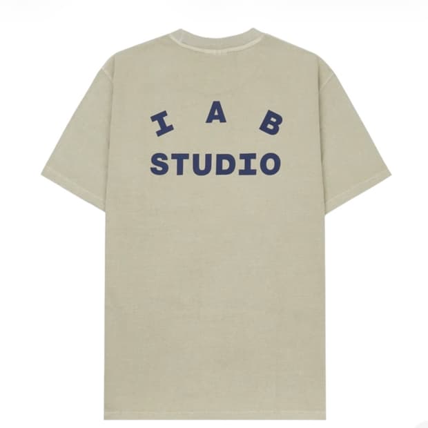 아이앱 스튜디오 반팔티셔츠 XL 오트밀