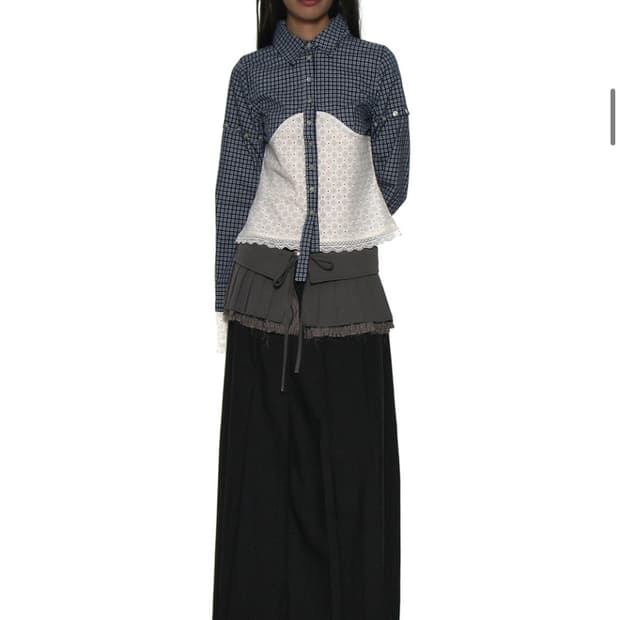 파르티멘토 우먼 쓰리웨이 트랜스폼 플리티트 스커트