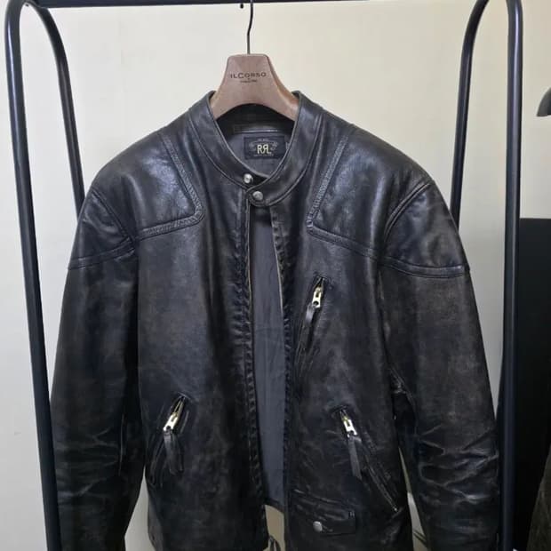rrl 모토레더자켓