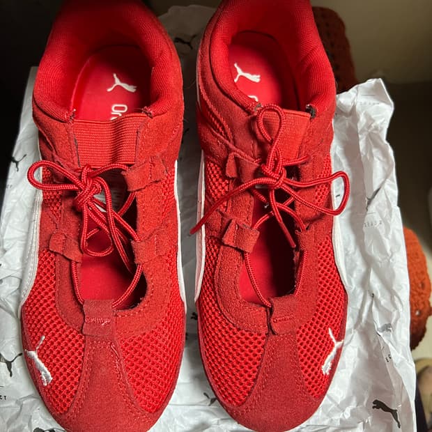 푸마 스피드캣 고 포 올타임 레드 화이트