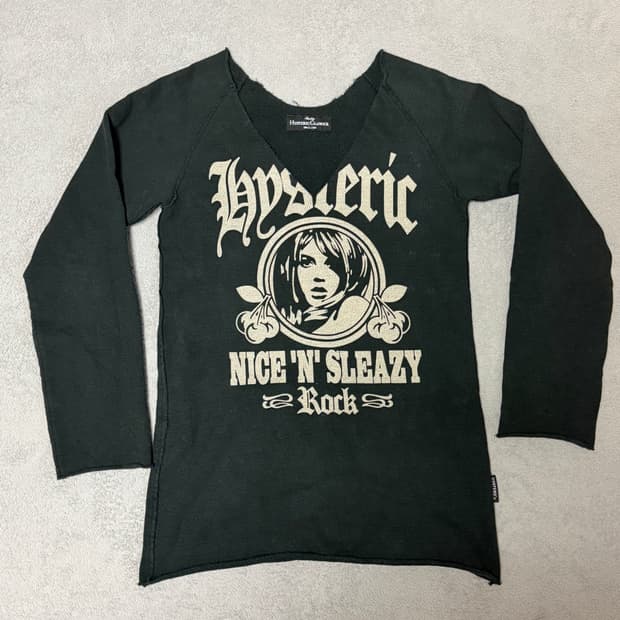 Hysteric Glamour Cut saw long sleeve