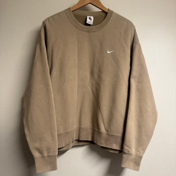 나이키NRG 솔로스우시 맨투맨 카키 XL