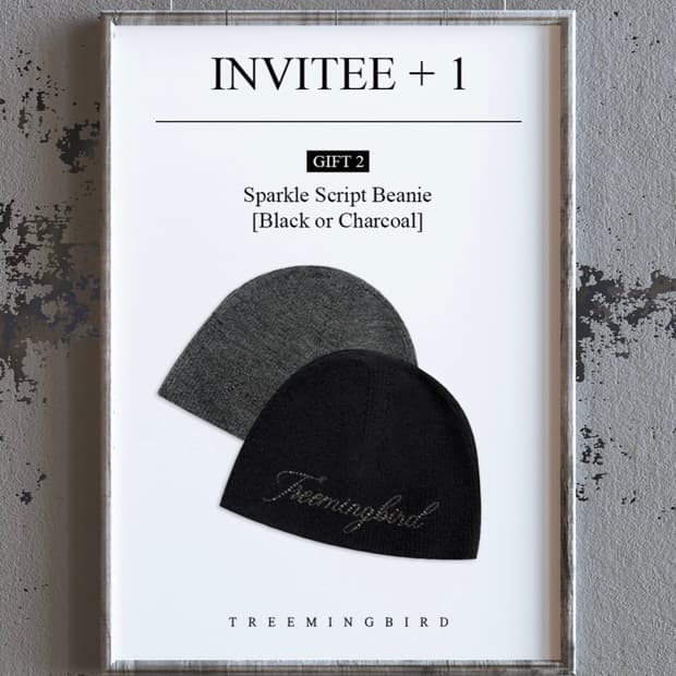 트리밍버드 비니 그레이 색상