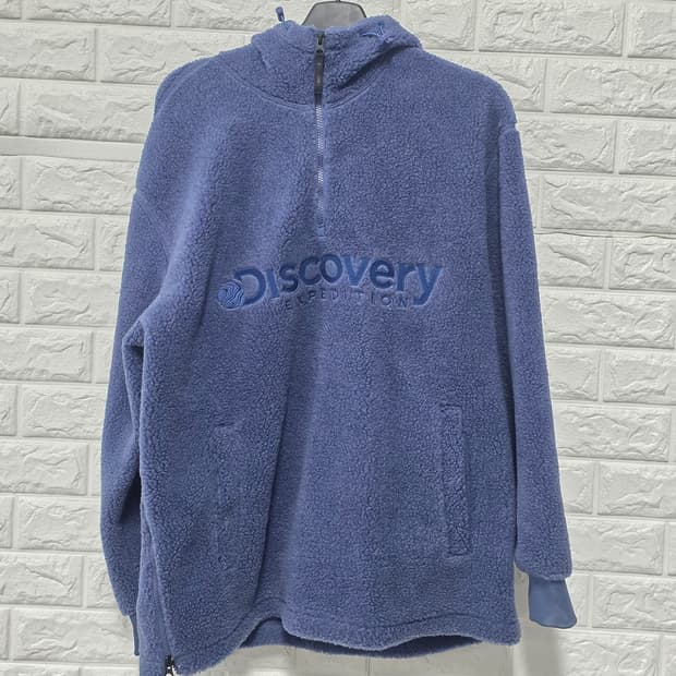 택포) 디스커버리 뽀글이 후리스 아노락 105