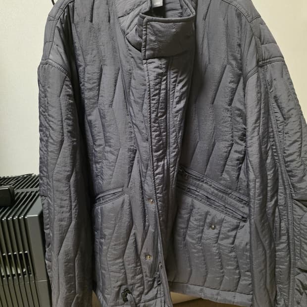 언어펙티드 퀼티드 블루종 라지