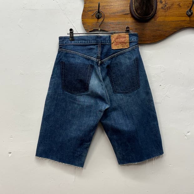 90s Japan Levi's 502 Selvedge Denim Shor