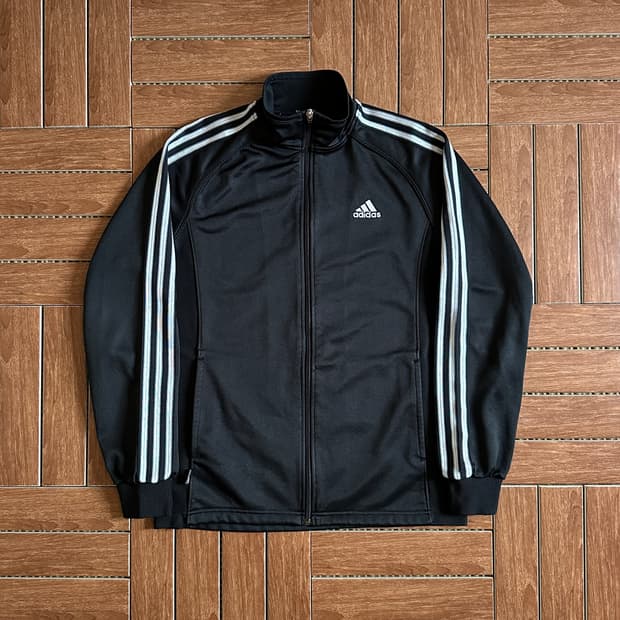 Adidas track top jersey jacket