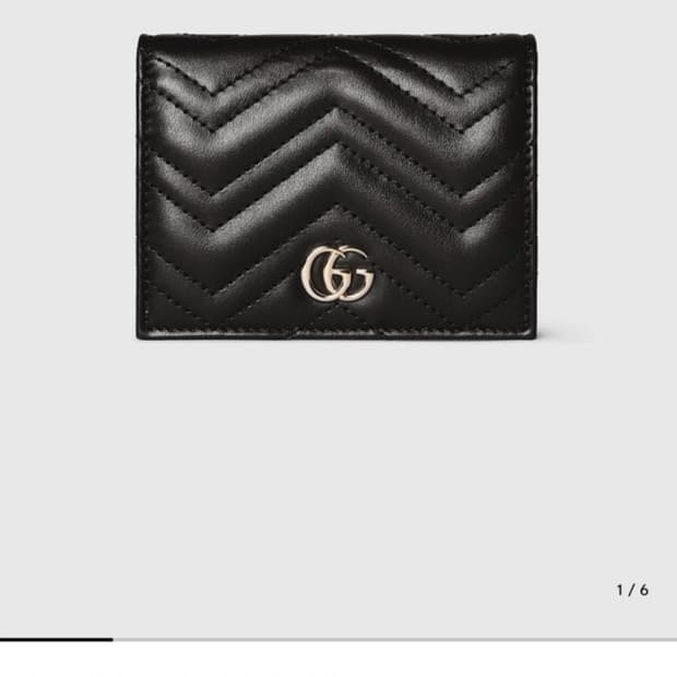구찌 GG마몽 카드케이스지갑
