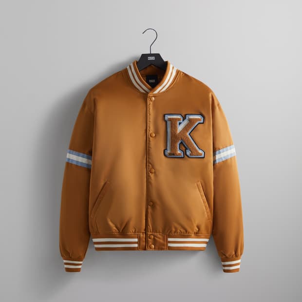 Kith 새틴 봄버 레어탬 (실착1번) XS
