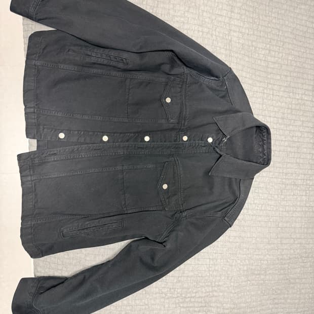 솔리드옴므 흑청데님자켓