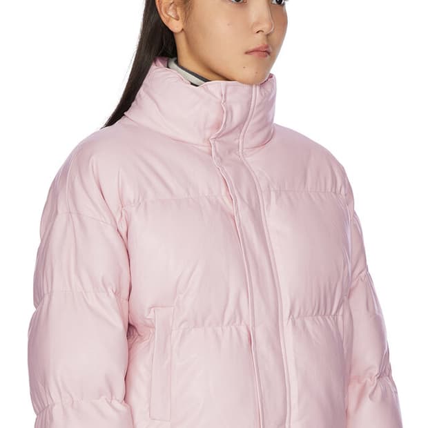 포르테나 테니 레더 패딩