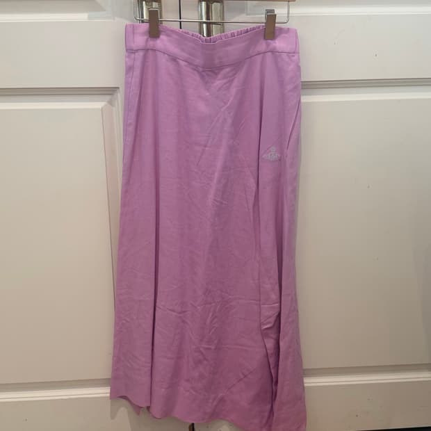 비비안웨스트우드 앙글로마니아 린넨 롱스커트