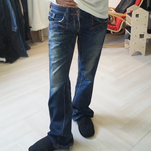 [EDWIN BLUE TRIP] boot cut denim (31 inc