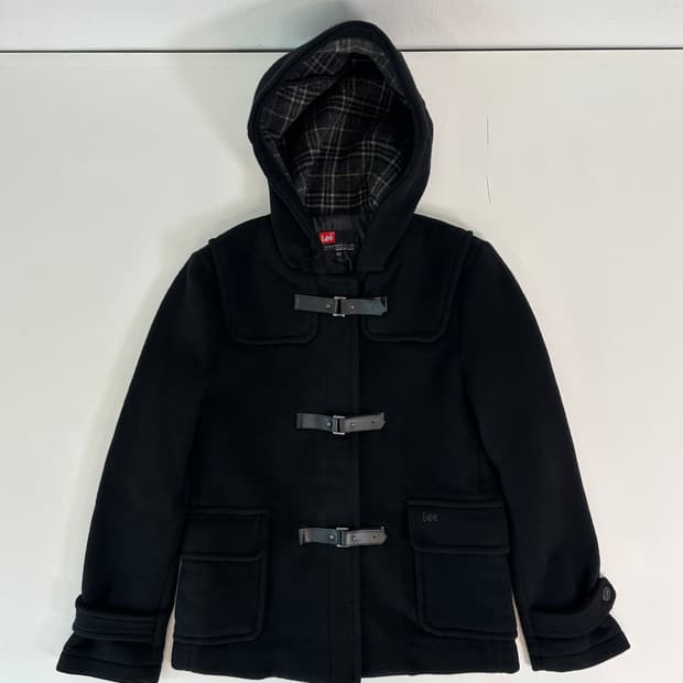 LEE 90s 숏 자켓 울 더플 후드자켓 (95)