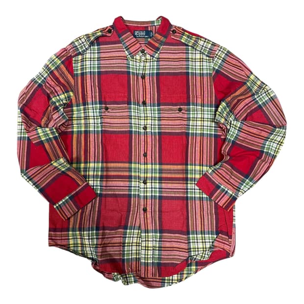 ✨ (바배) 폴로 랄프로렌 체크 패턴 셔츠