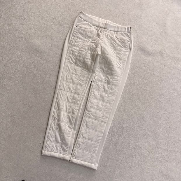67 와이드앵글 골프 퀼팅 바지 0616T2