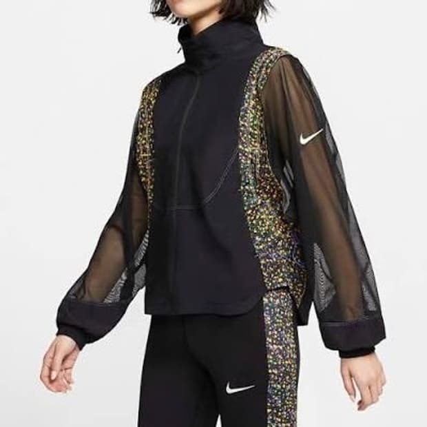 S 나이키 우먼스 아이콘 클래쉬 러닝 메쉬 바람막이 자켓