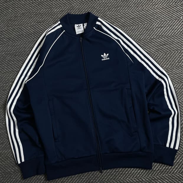 아디다스 슈퍼스타 트랙탑 져지 네이비y 3765