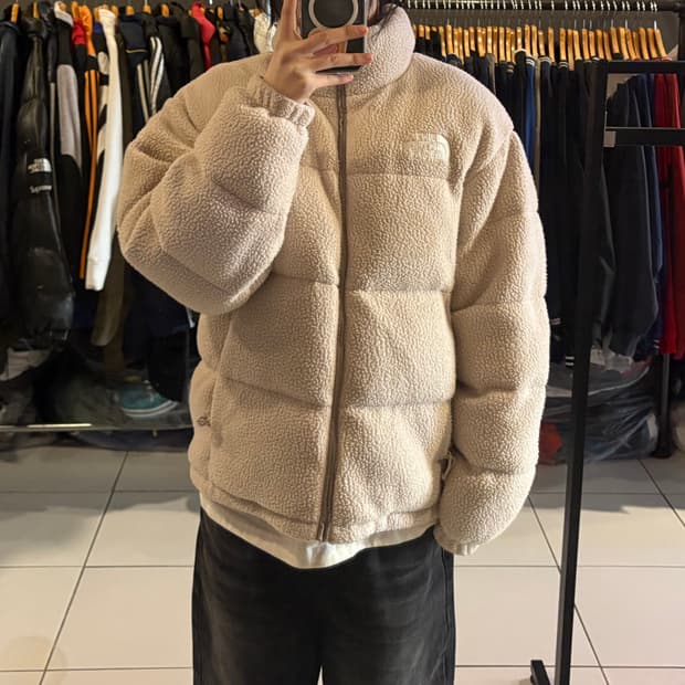 노스페이스 양면 다운 자켓