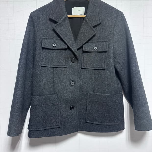 에프터먼데이 차콜 울자켓